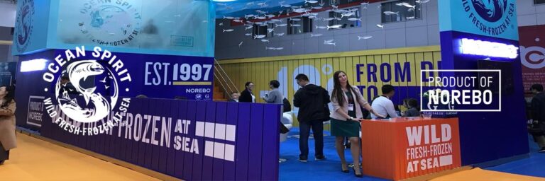 NOREBO AT THE QINGDAO SEAFOOD EXPO 2017, HALL E2, STAND 1410